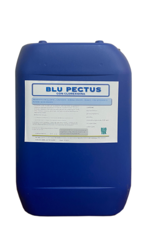 Blu Pectus post mungitura con clorexidina